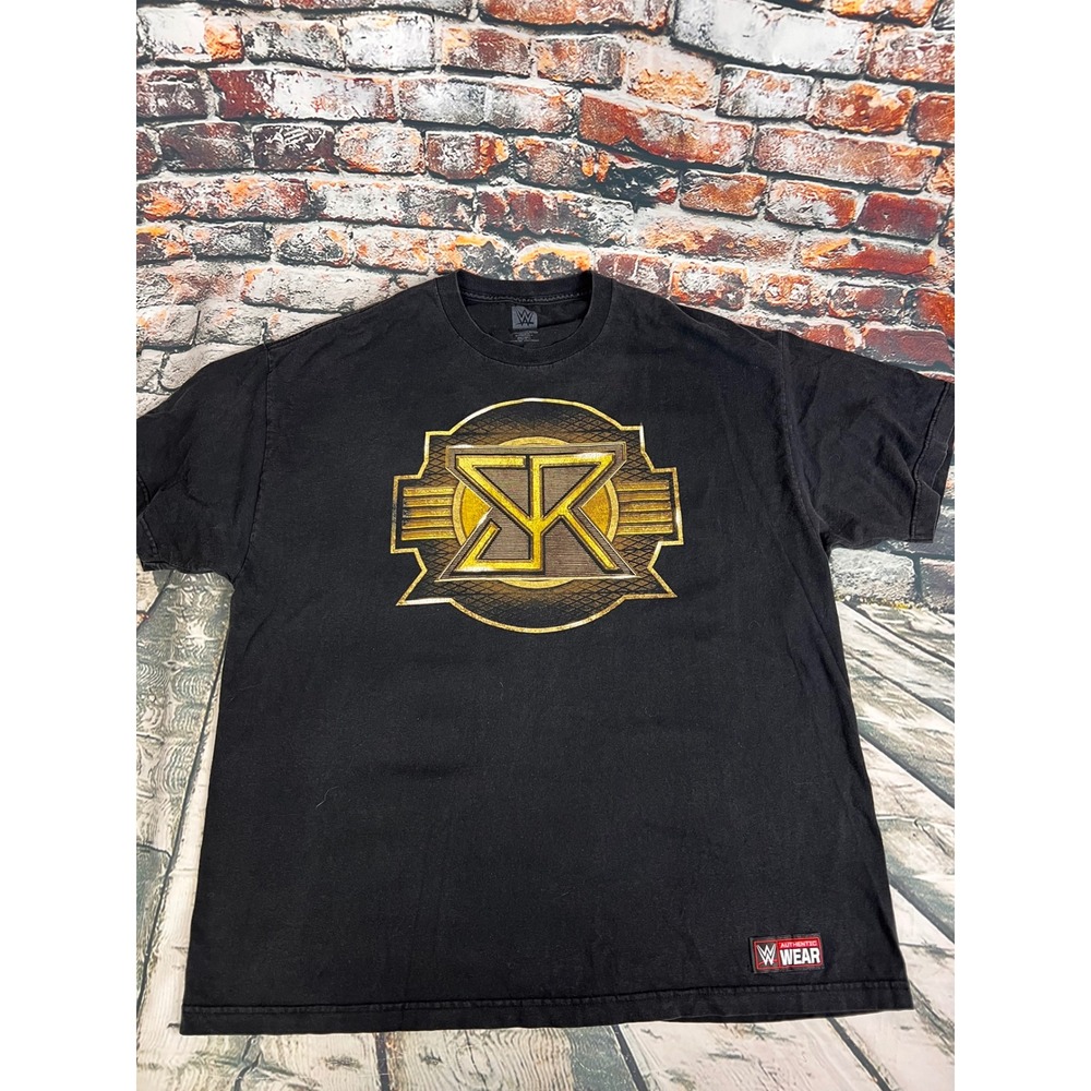 WWE Authentic Seth Rollins The Undisputed Future Graphic T-Shirt Mens 2XL Black